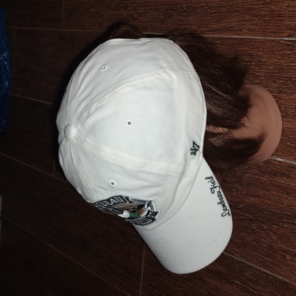 '47 Brand Lambeau Field TitleTown Sequin Green Bay Packers Strapback Cap Hat - Picture 3 of 10